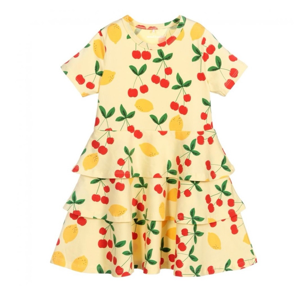 MINI RODINI - ORGANIC COTTON DRESS/ 2-3Y